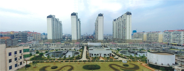 江西最大污水處理廠——南昌朝陽污水處理廠二期工程（省、市優(yōu)良工程，獲滕王閣杯）